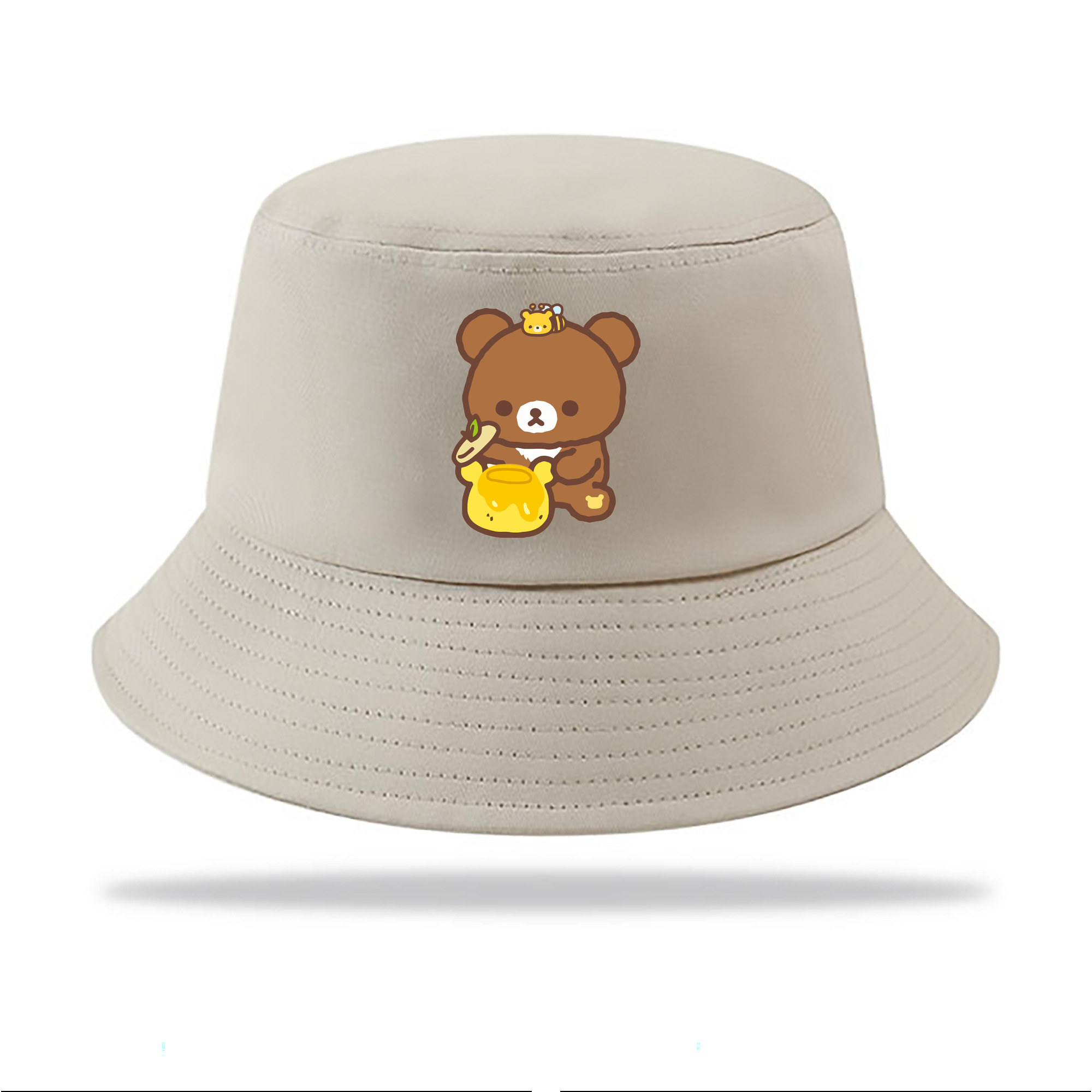 （画像用） リラックマ リラックマ キイロイトリ Rilakkuma Korilakkuma Kiiroitori アウトドア日除けバケットハット